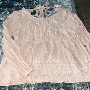 Baby Doll Pink Top